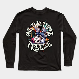 One Two Three Freeze Long Sleeve T-Shirt